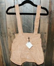 Load image into Gallery viewer, Fallon Corduroy Suspender Skirt