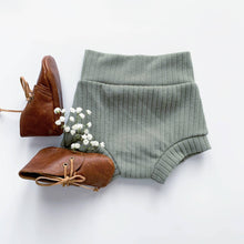 Load image into Gallery viewer, High Waisted Shorties: Eucalyptus