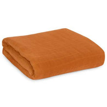Load image into Gallery viewer, Organic Cotton Muslin Swaddle - Autumn