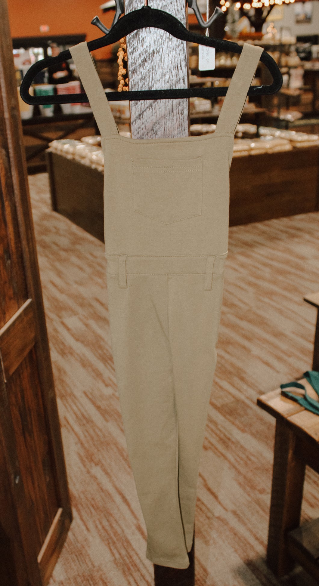 Long Overalls | Olive