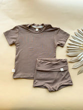 Load image into Gallery viewer, Bamboo Kids Outfit Bloomers + T-shirt Set
