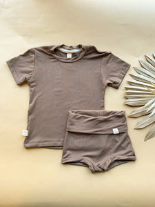 Bamboo Kids Outfit Bloomers + T-shirt Set