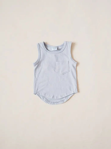 Pocket Tank Top - Mist