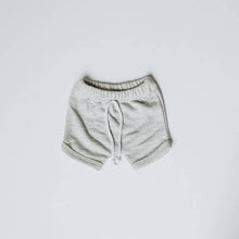 Load image into Gallery viewer, Curved Hem Harem Shorts - Heather Grey